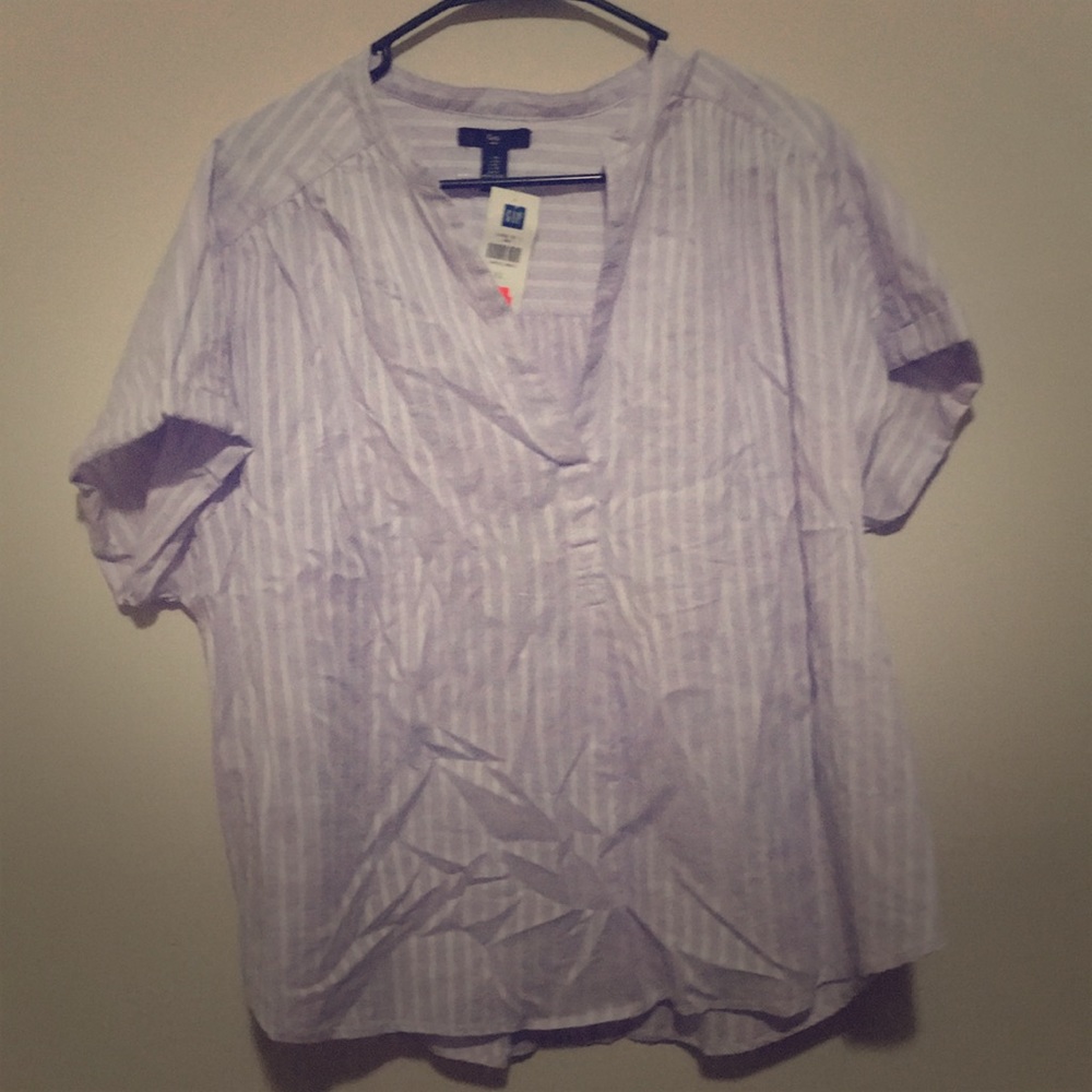 Purple blouse